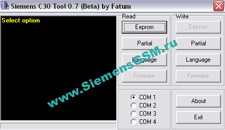 Siemens C30 Tool 0.7 (Beta) by Fatum